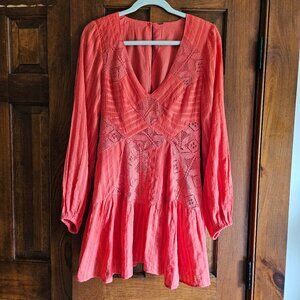 Free People Patchwork of My Dreams Mini - Cherry Hearts - Sm